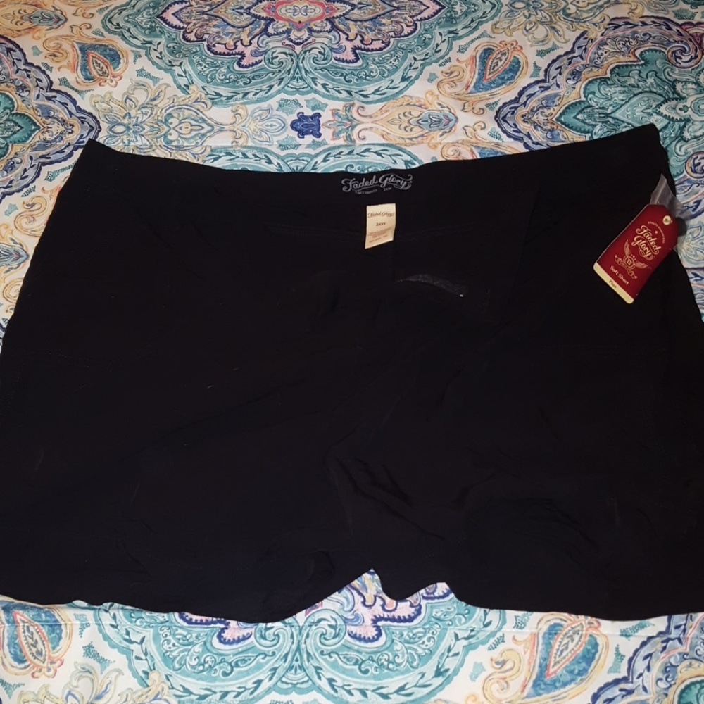 Faded Glory plus size short shorts